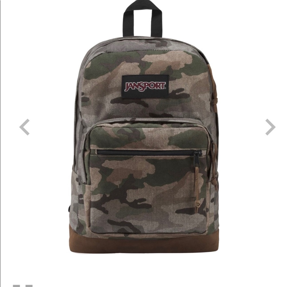 Jansport camouflage backpack